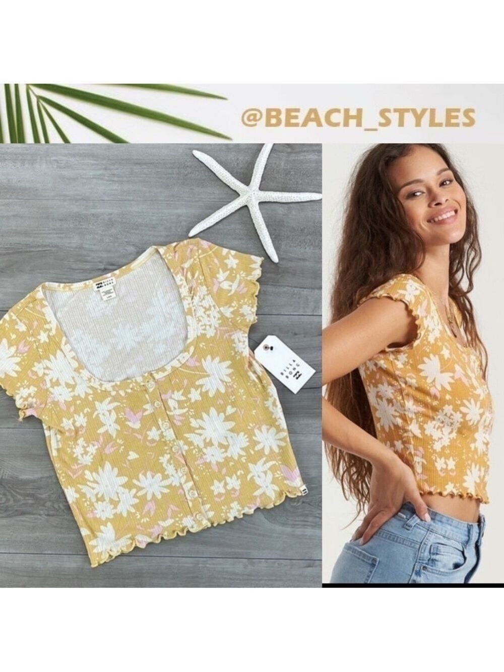 🔆BILLABONG🔆 SWEET SUN TOP